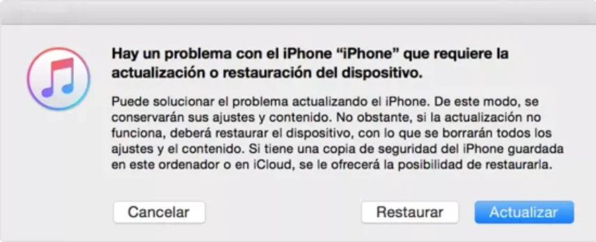 cómo reparar un iPhone desactivado sin una computadora - modo dfu