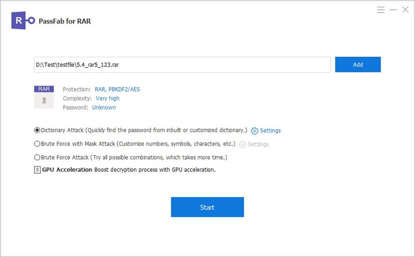 software para quitar o recuperar contraseña de RAR