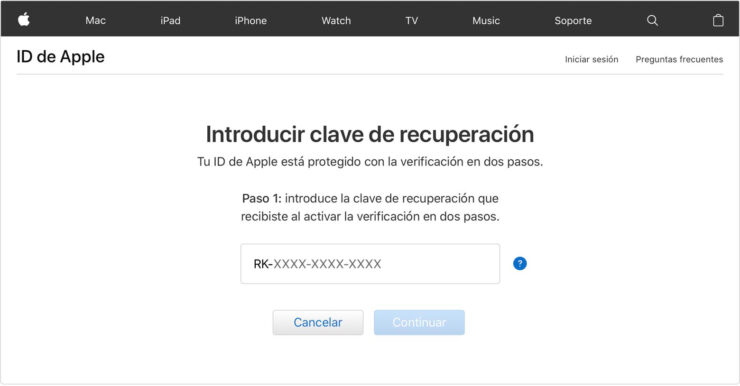 id-de-apple/introducir-clave-de-recuperacion