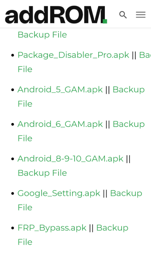 Descarga el Google Account Manager apk