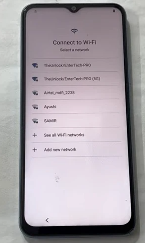Inicia el dispositivo bloqueado