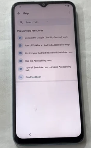 Abre la sección Ayuda y comentarios