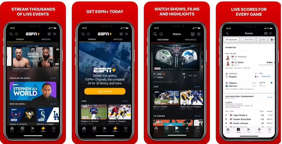 ver fútbol Gratis con ESPN