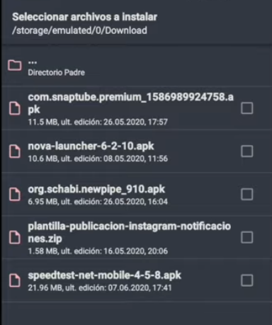 instalar apk mobileteam official