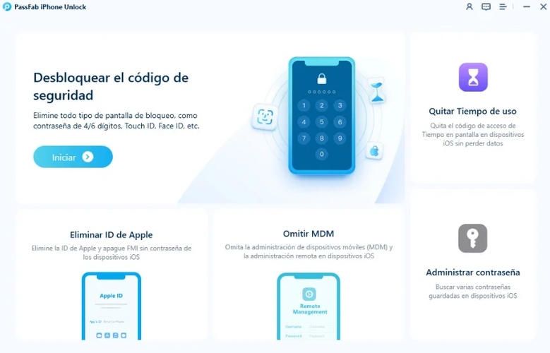 Inícialo Y Selecciona Desbloquear El Código De Seguridad
