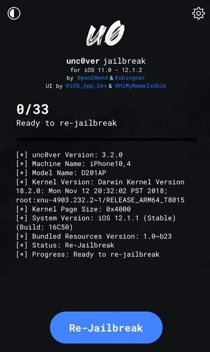 ios 27 jailbreak con Unc0ver