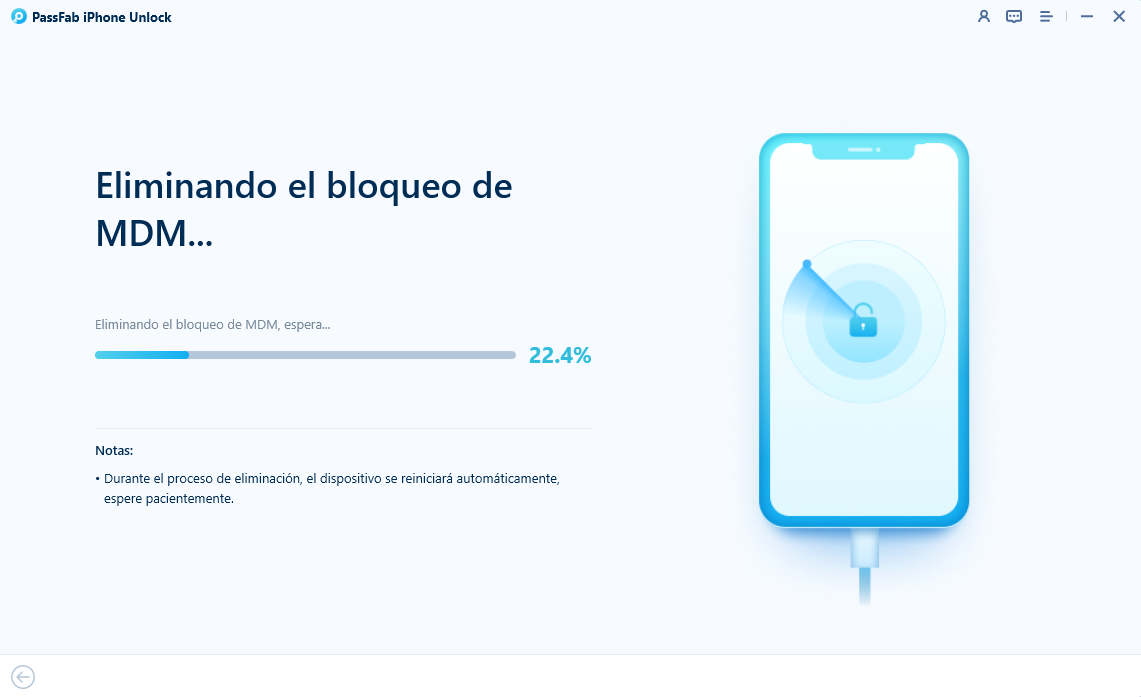 Empieza a quitar el MDM