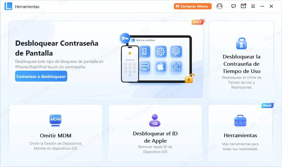 programas para desbloquear iphone imyfone.
