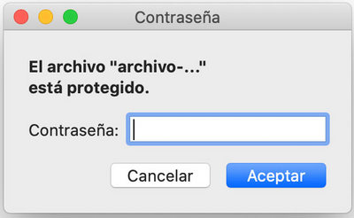 ingresar contraseña excel