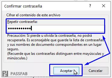 poner contrasena de apertura a archivo excel 2019