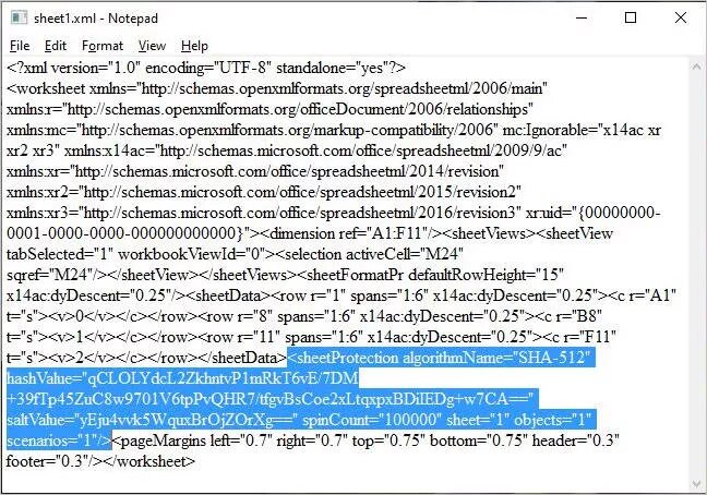 eliminar etiqueta excel con zip