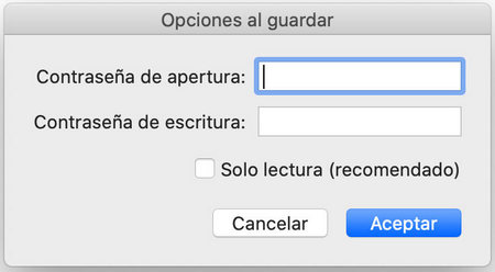 guardar excel como solo lectura