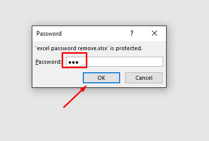 abrir documento excel que tiene clave