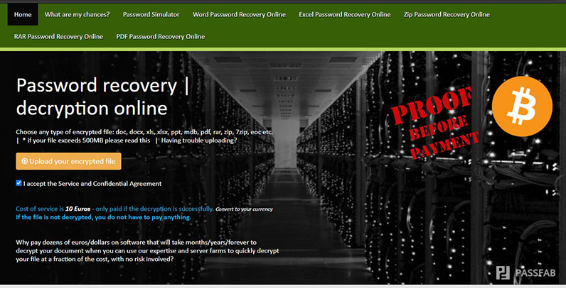 programas online para recuperar contraseñas olvidadas de apertura en excel
