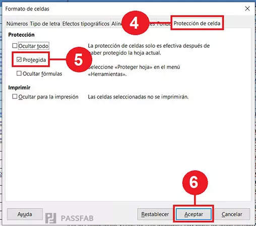 como desproteger las celdas excel protegidas de manera normal