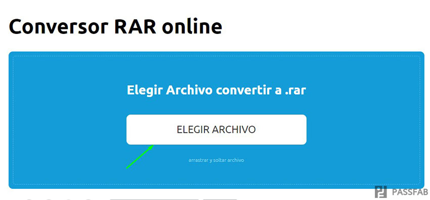 comprimidor online de comprimir archivos en rar