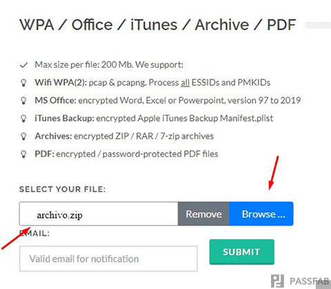 crackear archivos de rar protegidos online