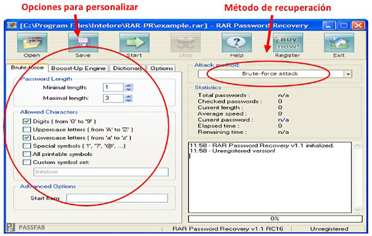 programa de descomprimir archivo rar protegidos