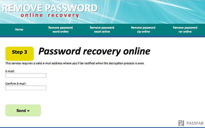 como quitar contraseñas de archivos RAR online