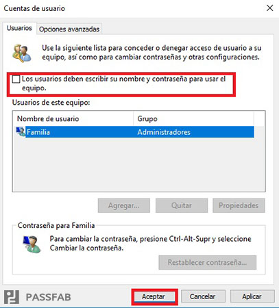 como quitar contraseña inicio windows 10 de forma manual