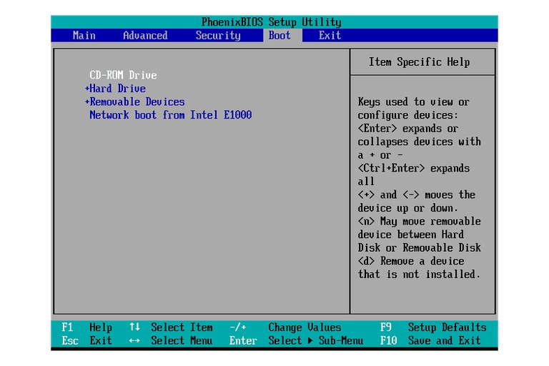 como arrancar windows 7 desde la bios