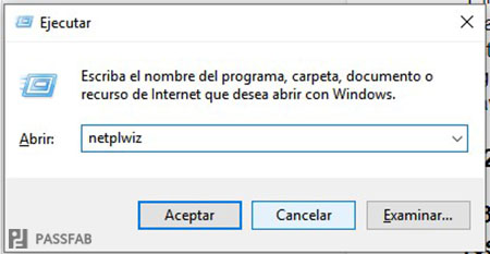 ejecutar netplwiz a restablacer contrasena windows 8