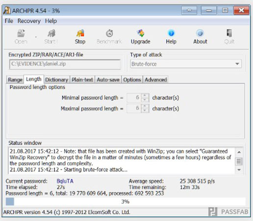descomprimidor de archivos zip protegido con contrasena