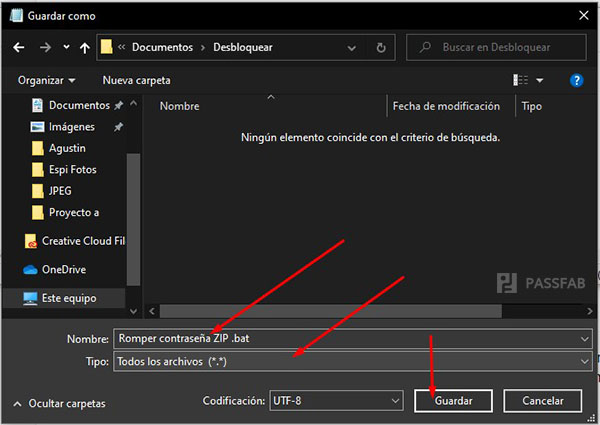 romper contraseña zip por notepad