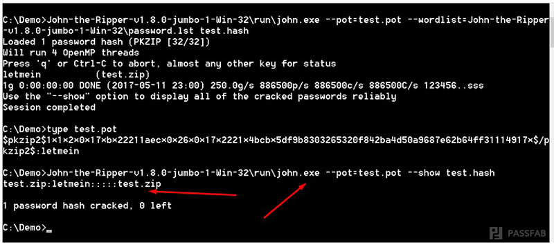 como descomprimir los archivos en zip con password